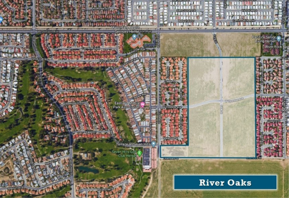 Walton’s River Oaks Sold to D.R. Horton Bringing 299 Homes to Hemet