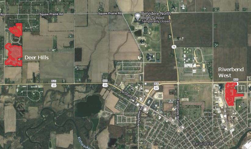 Walton Closes on 177 Homesites in Deer Hills and Riverbend West in Belvidere, Ill.