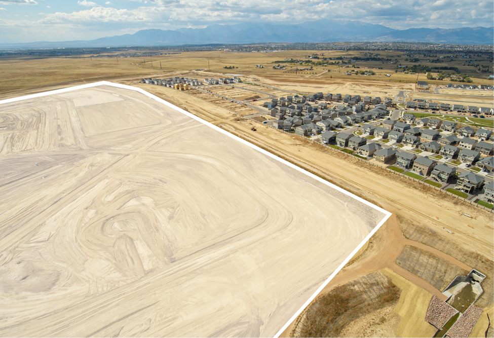 Walton Completes a Second Sale with Oakwood Homes for 58 acres at Banning Lewis Ranch in Colorado Springs, CO.