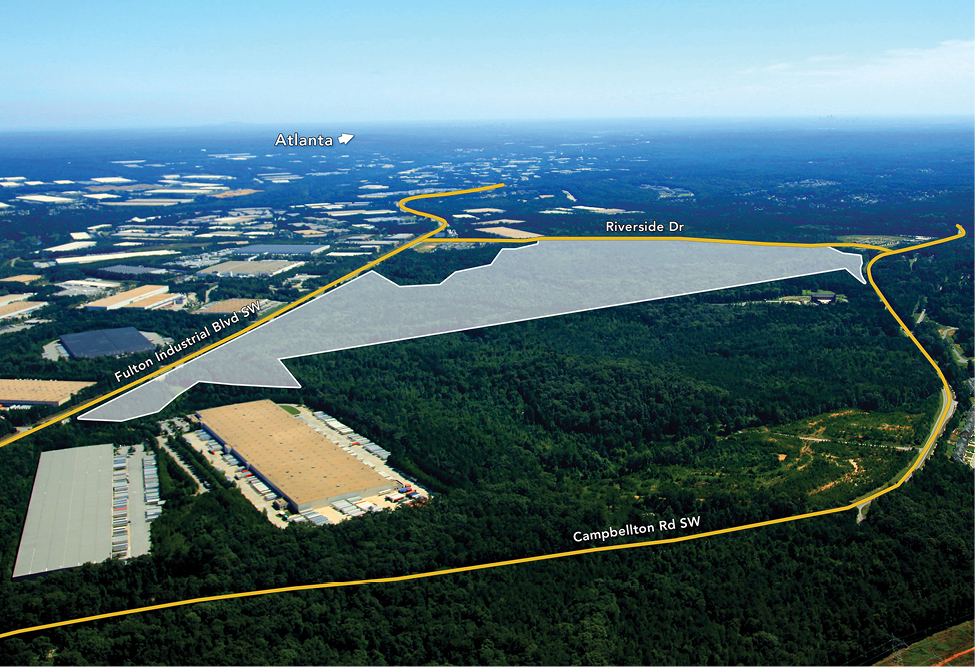 Walton Sells 112 Acres to Crow Holdings Industrial in South Fulton, Ga.