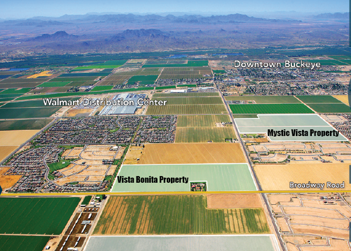 ウォルトン アリゾナ州バックアイの290エーカーを売却