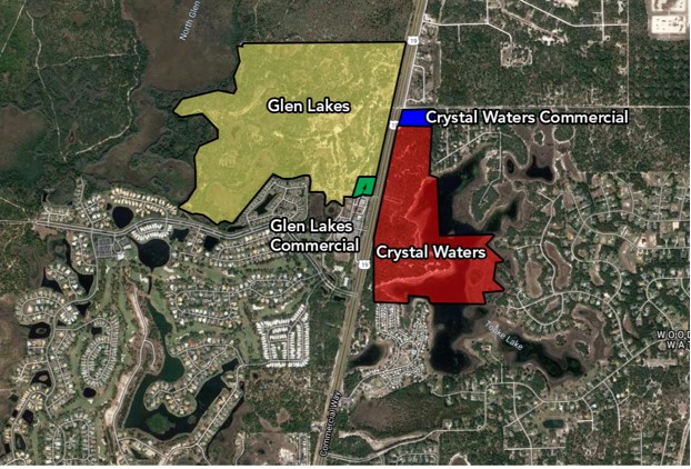不動産投資家、グレン湖にて 128 エーカーの住宅コミュニティを計画