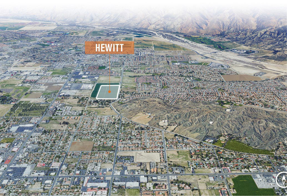 カリフォルニア州インランド・エンパイアで住宅開発用地34エーカーを取得