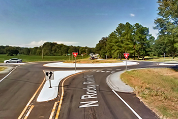 SANCTUARY AT SOUTHGATE ROUNDABOUT COMPLETE