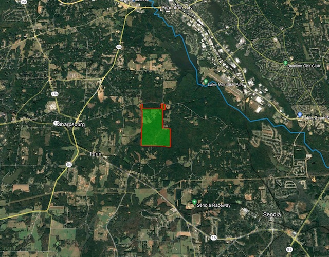 和顿收购了乔治亚州考维塔县517英亩土地