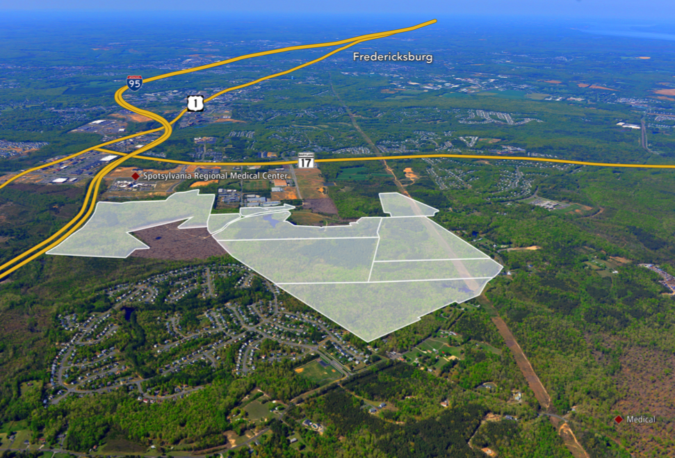 Walton Global Sells 329-Acre Parcel for Commercial Office Space in Spotsylvania County