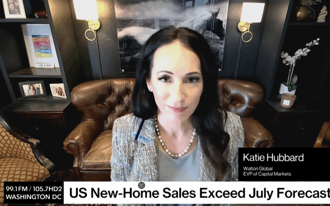 EVP of Capital Markets Katie Hubbard Speaks on Bloomberg Businessweek